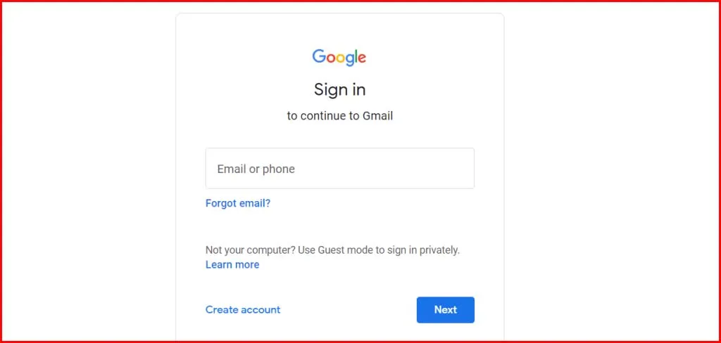gmail password change 1