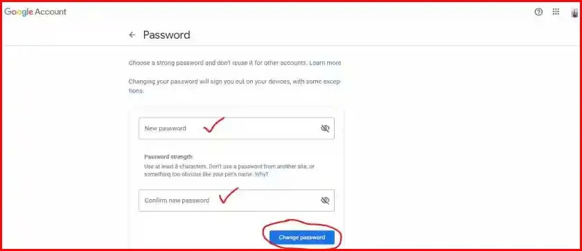 gmail password change 6